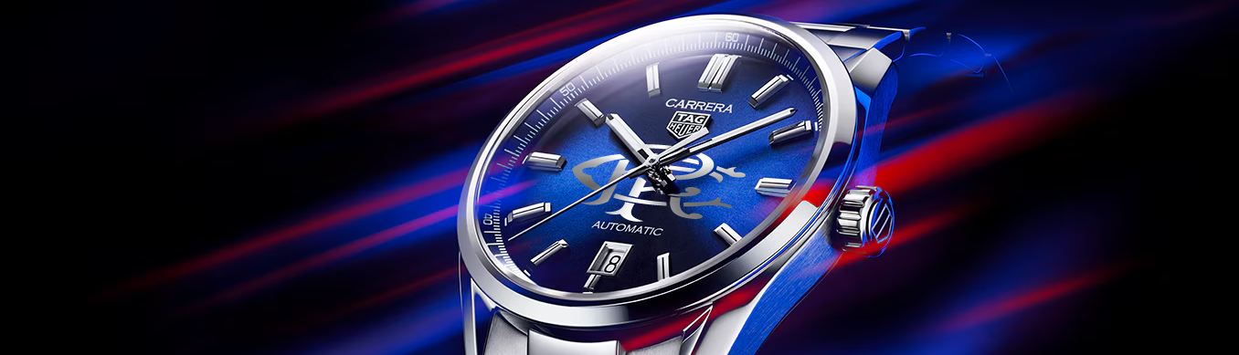 TAG HEUER CARRERA BLUE AYE READY RFC SPECIAL EDITION