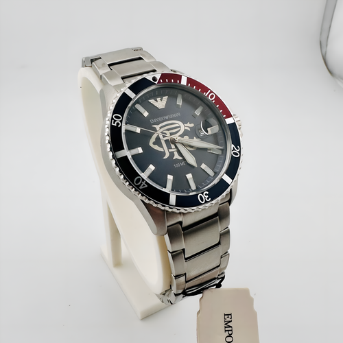 GLASGOW RANGERS DAD AND LAD WATCH COMBO EMPORIO ARMANI SEKONDA