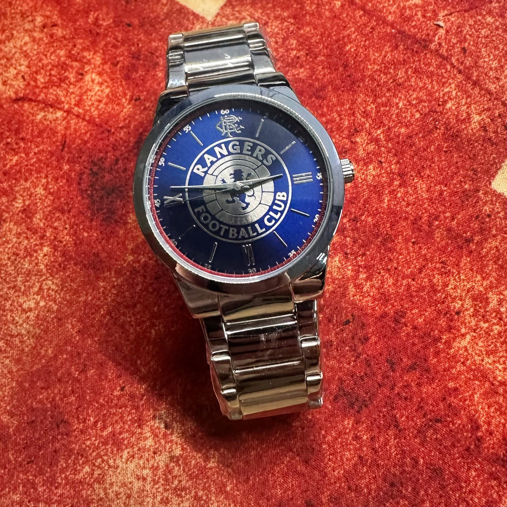 Numonday Rangers Watch Glasgow Rangers FC aye-ready designer watch style 2 – AYE-READY DESIGN