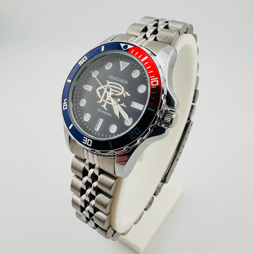 GLASGOW RANGERS FC DIVER  JUVENILE WATCH BY AYE READY SEKONDA