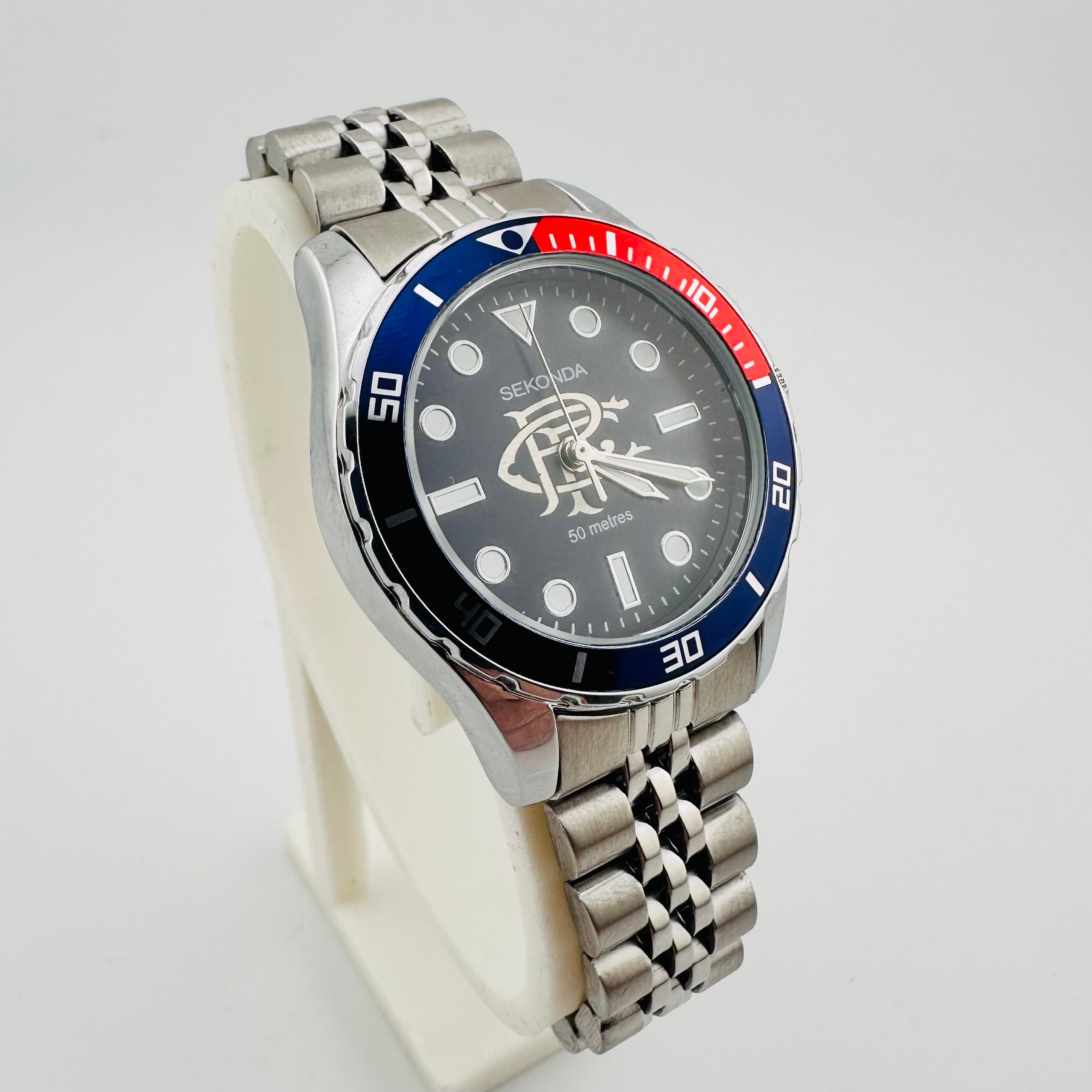 GLASGOW RANGERS DAD AND LAD WATCH COMBO EMPORIO ARMANI SEKONDA