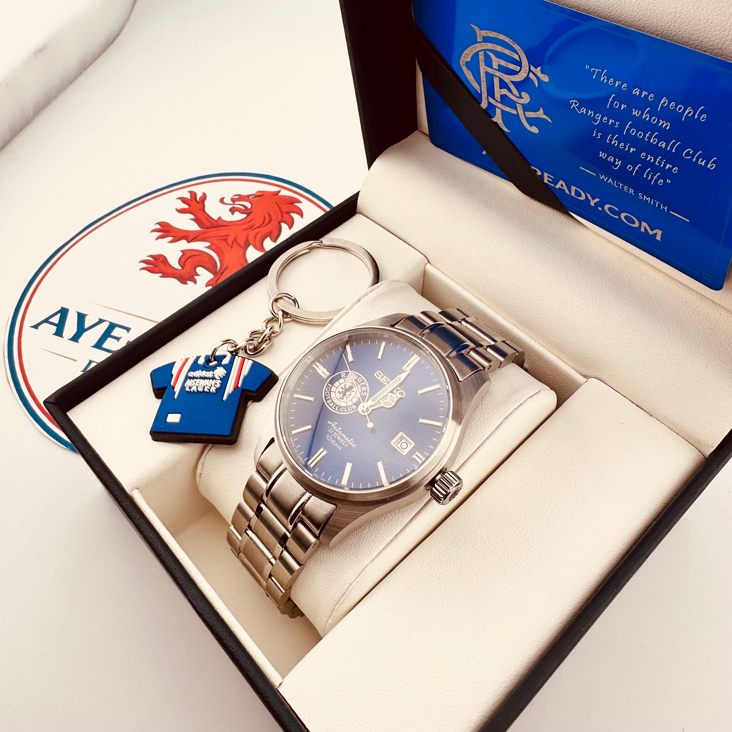 GLASGOW RANGERS FC SEIKO COOPER SPECIAL WRISTWATCH