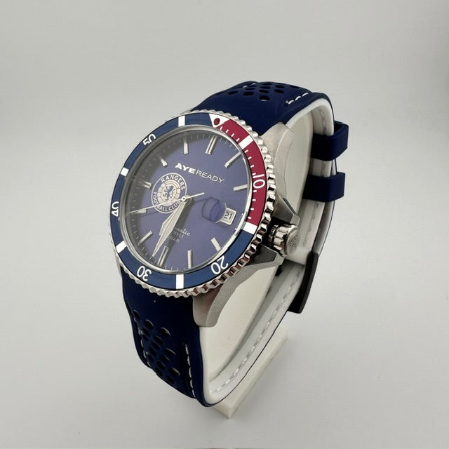 RANGERS FC AYE READY DIVER DESIGNER WATCH