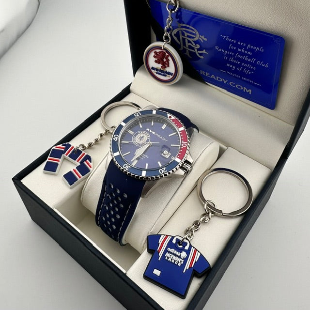RANGERS FC AYE READY DIVER DESIGNER WATCH