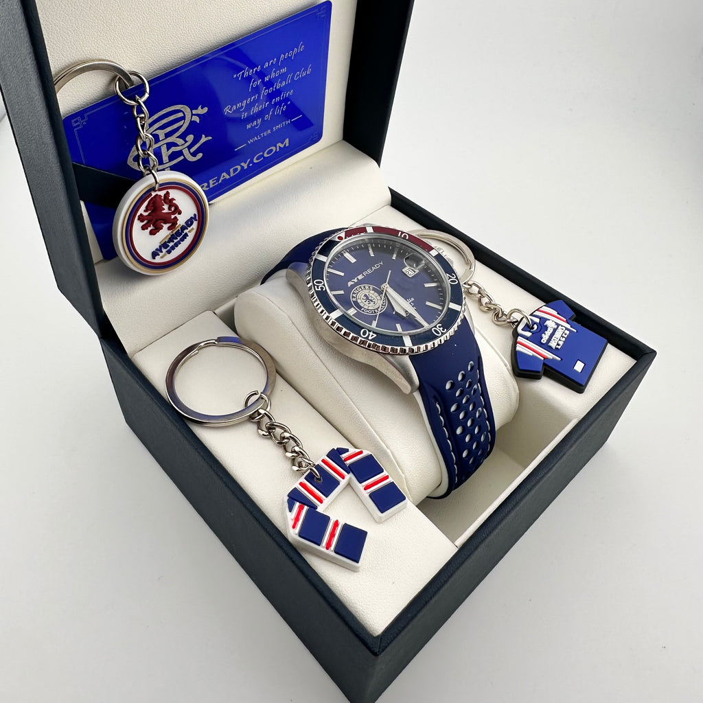 RANGERS FC AYE READY DIVER DESIGNER WATCH