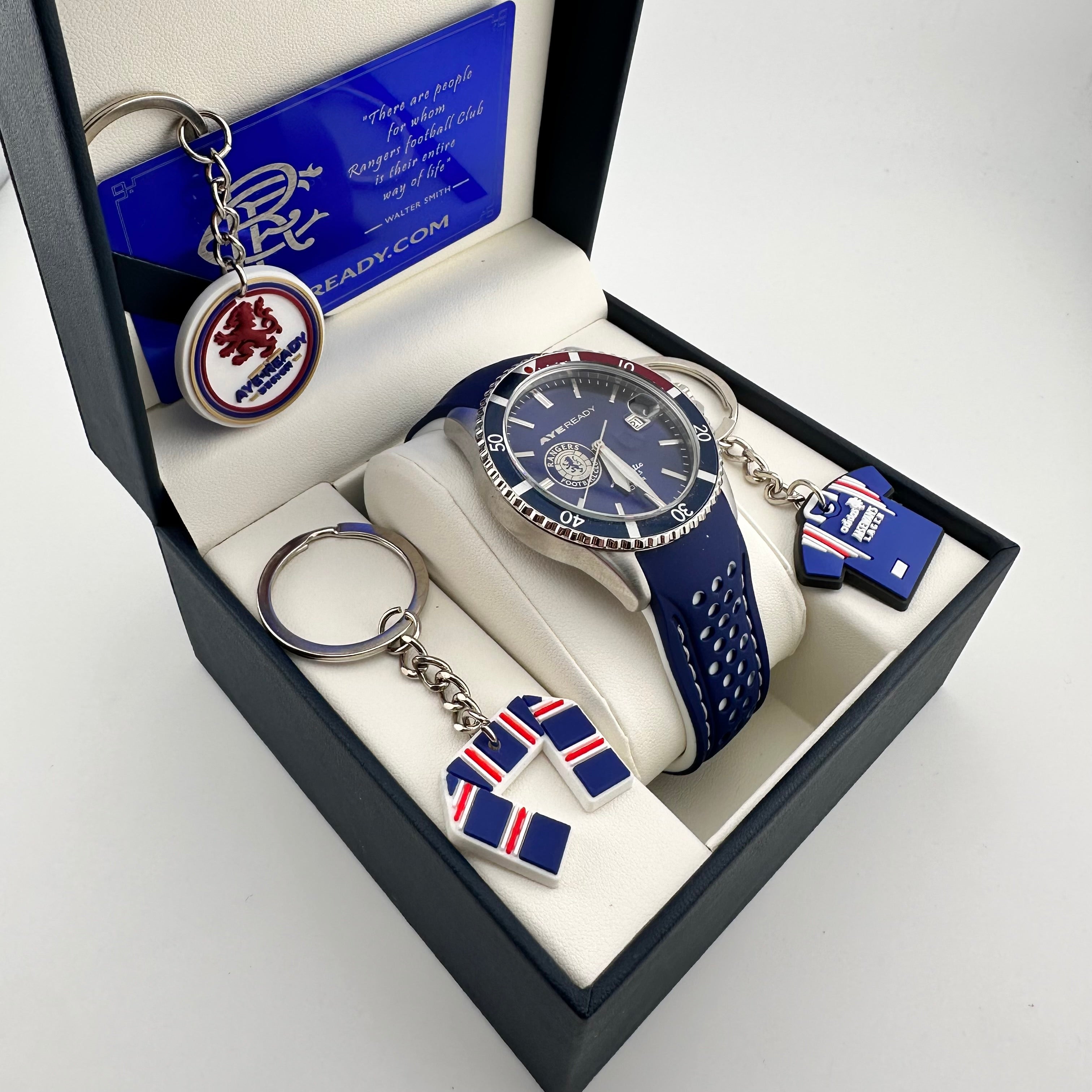 RANGERS FC AYE READY DIVER DESIGNER WATCH