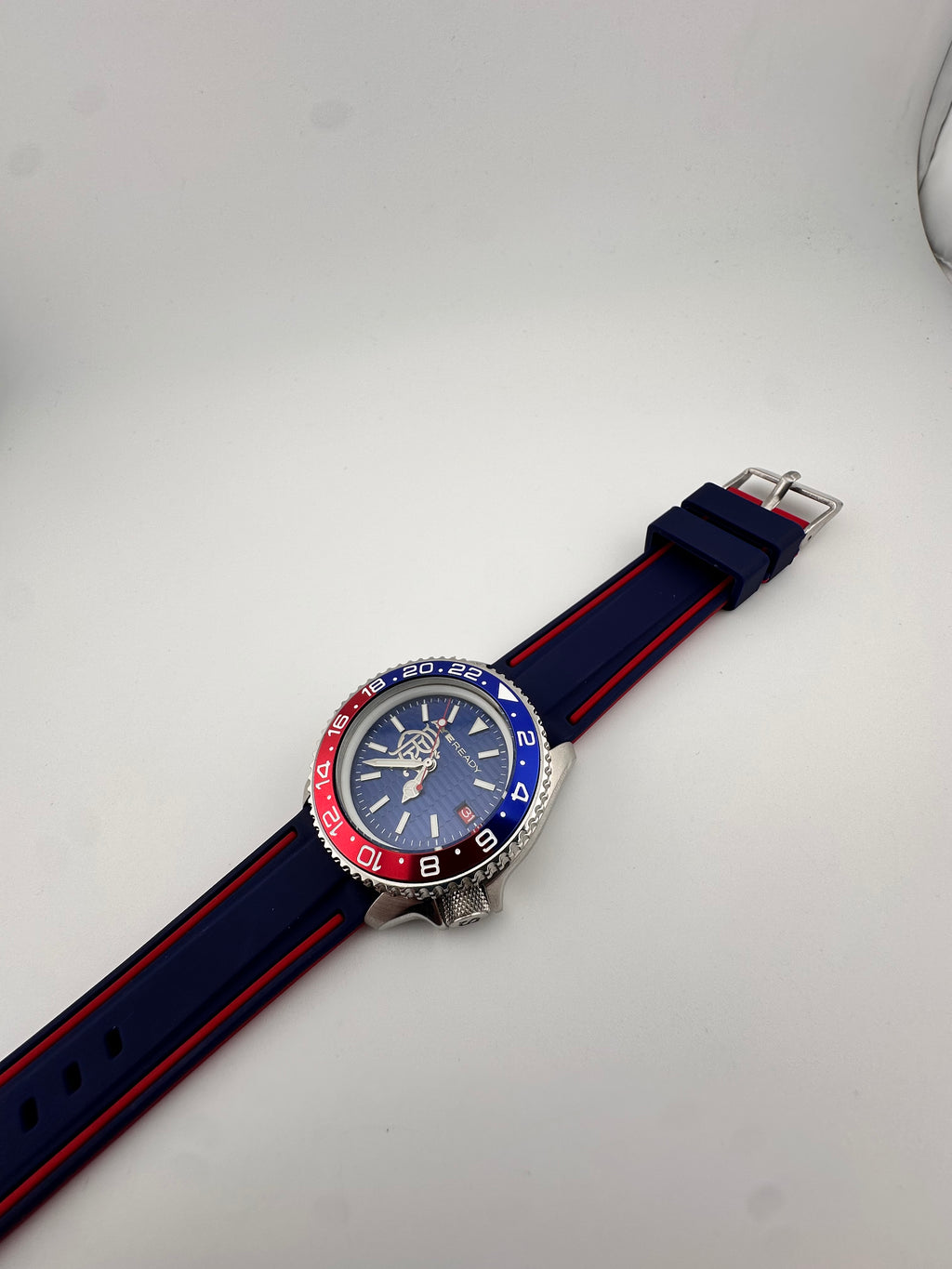 RANGERS FC AYE READY SEIKO AR82 DIVE DESIGN WATCH