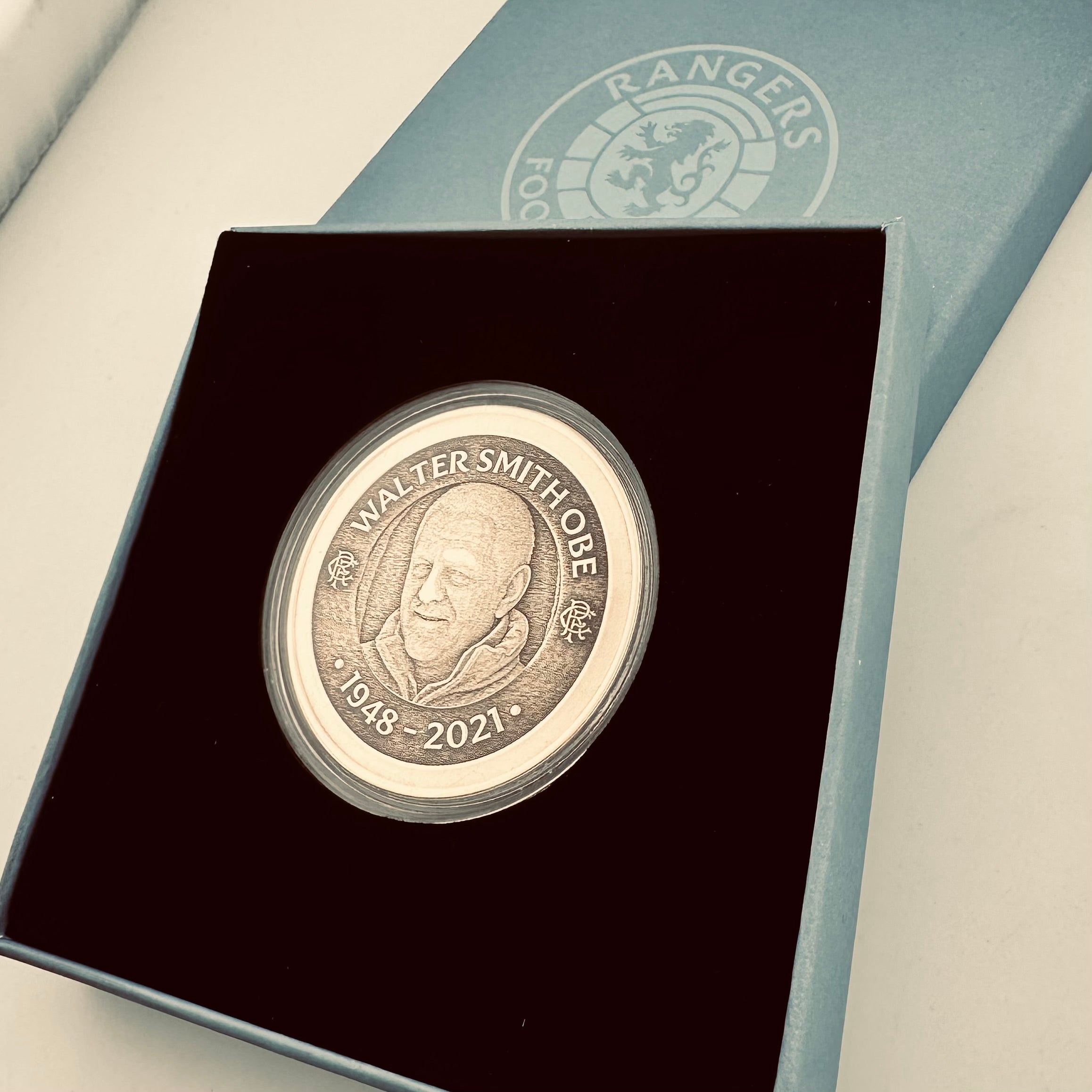 RANGERS FC COLLECTORS MEDALLION