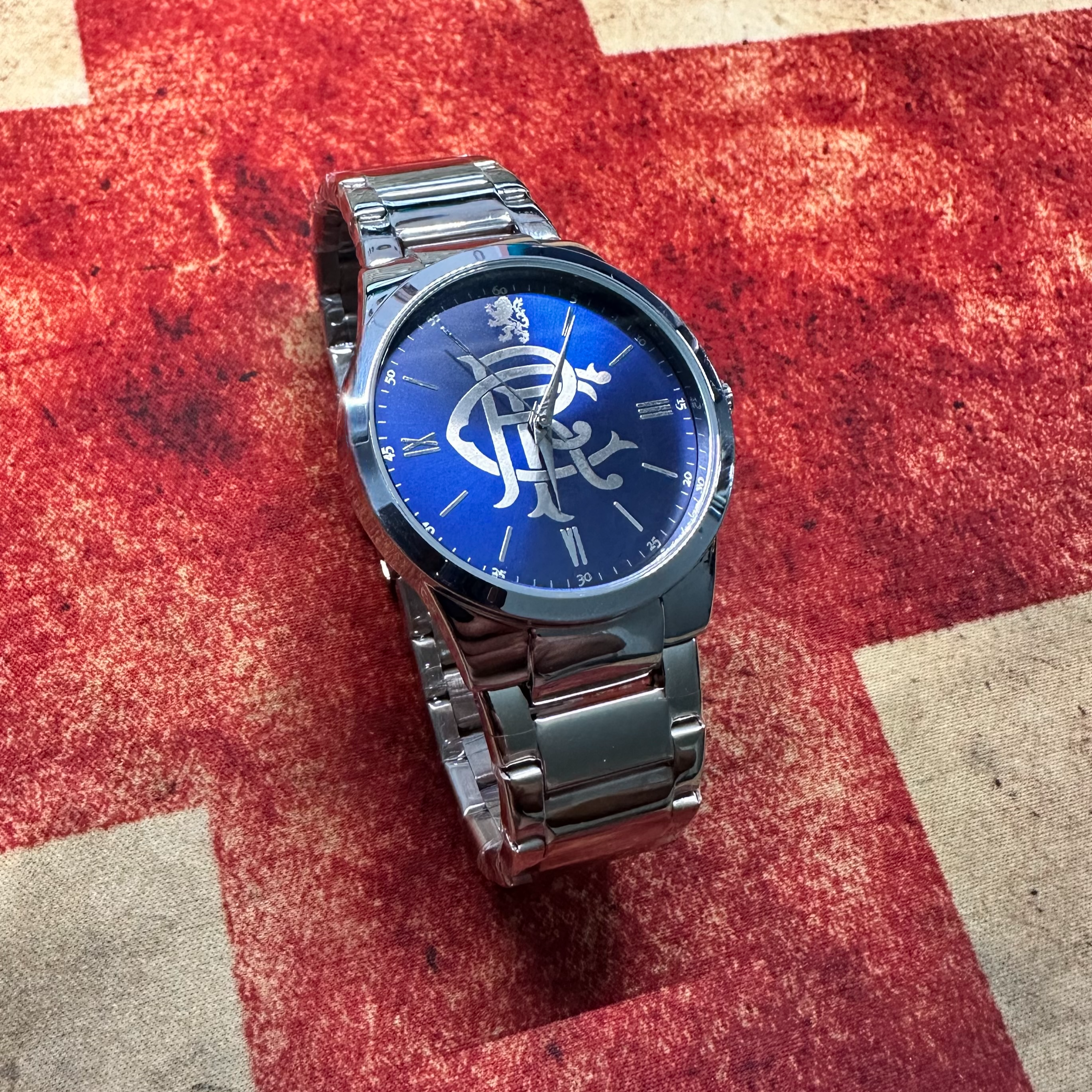 Rangers FC Aye-Ready Crest Designer Watch