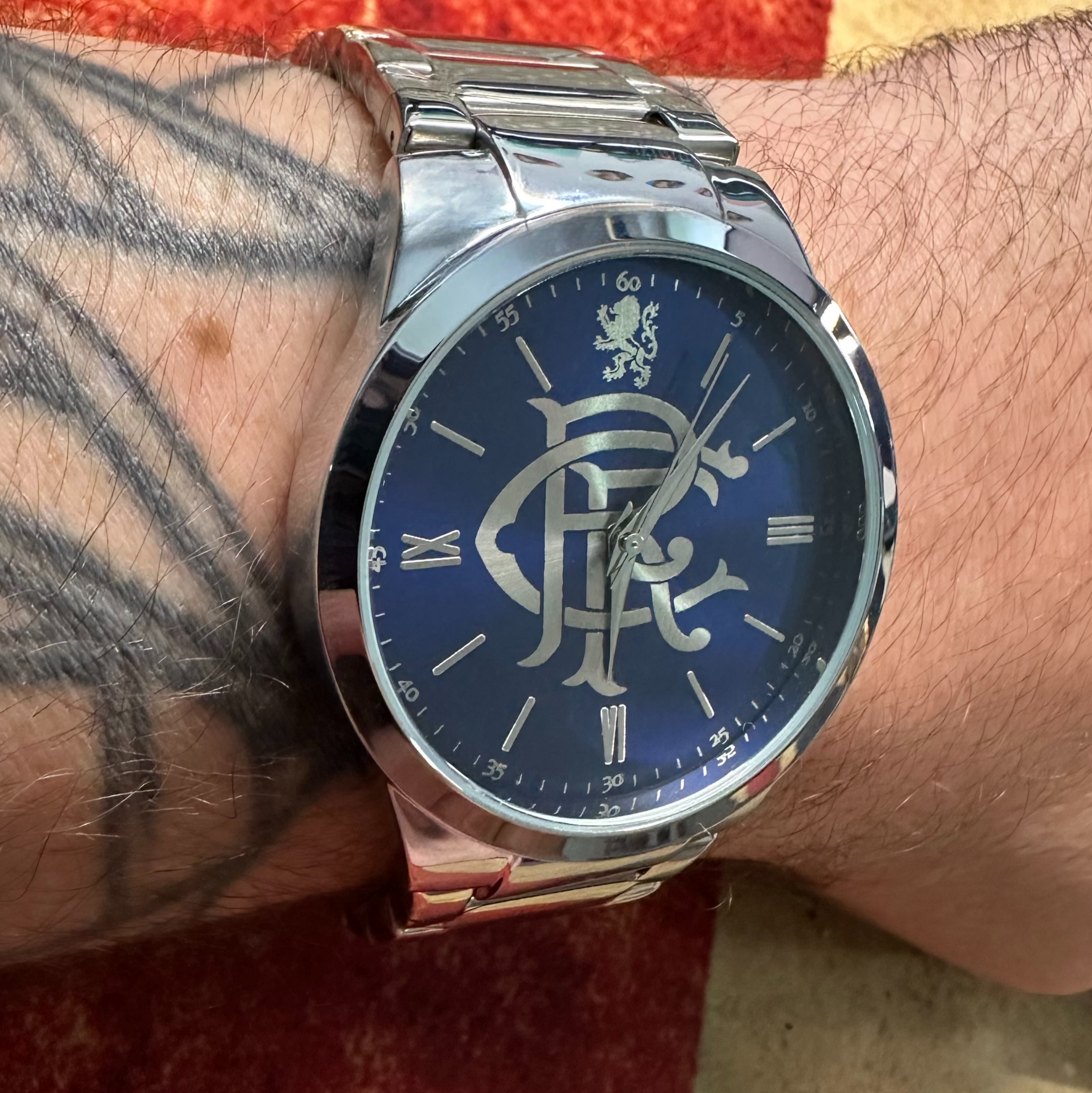 Rangers FC Aye-Ready Crest Designer Watch